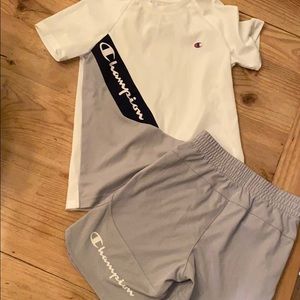 Champion athletic short set Size 7/8
